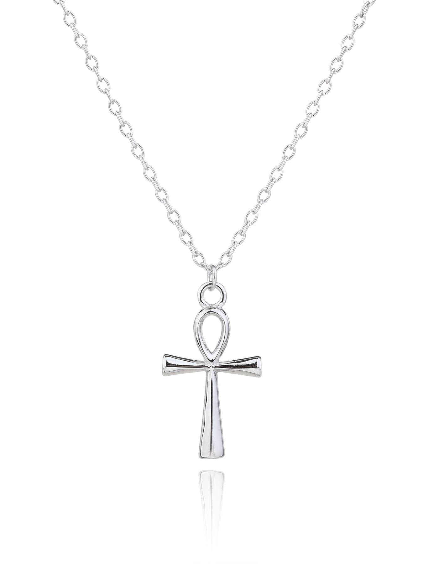 Colier din argint ankh cruce 1