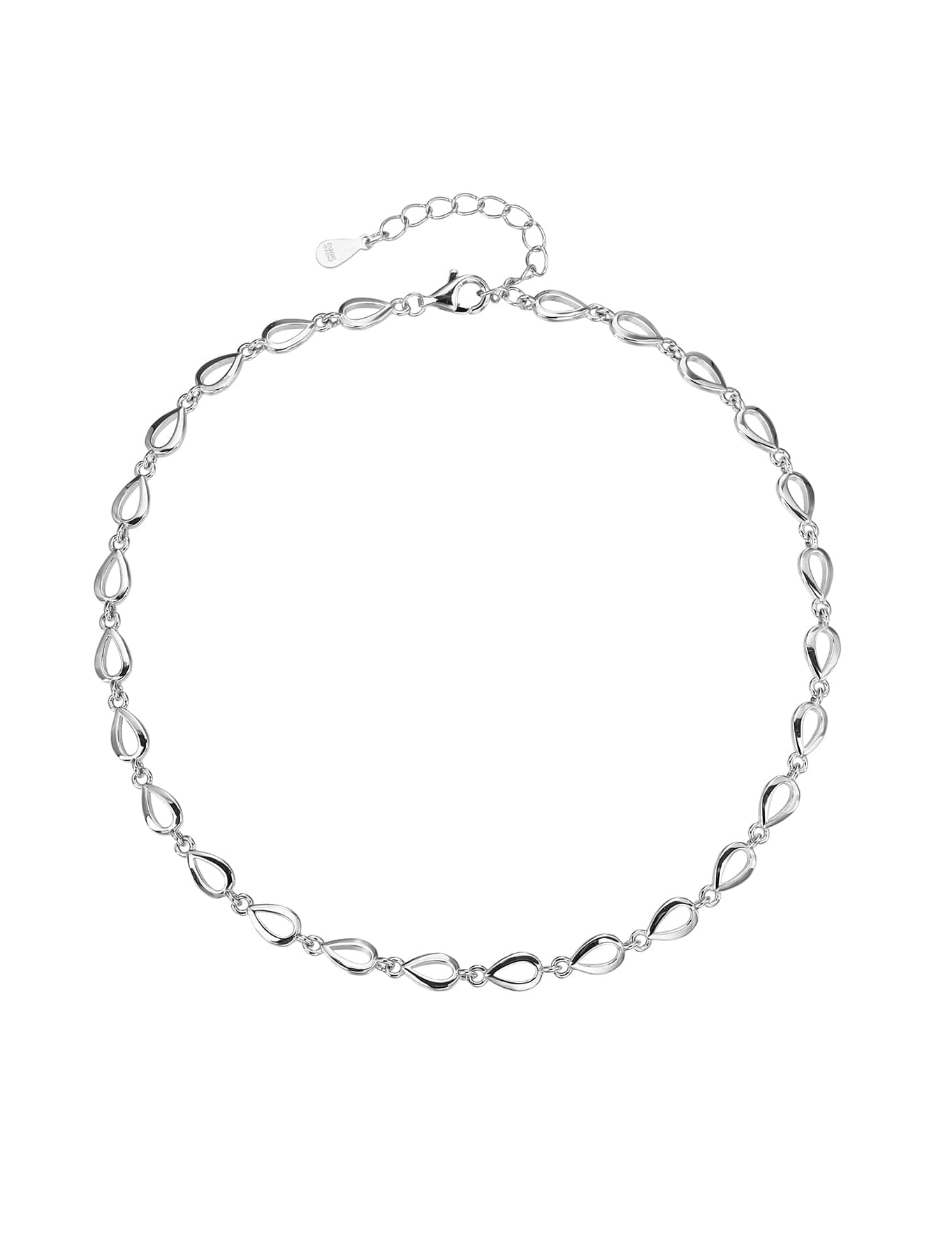 Picătură motiv lanț de picior - 24+4 cm 1